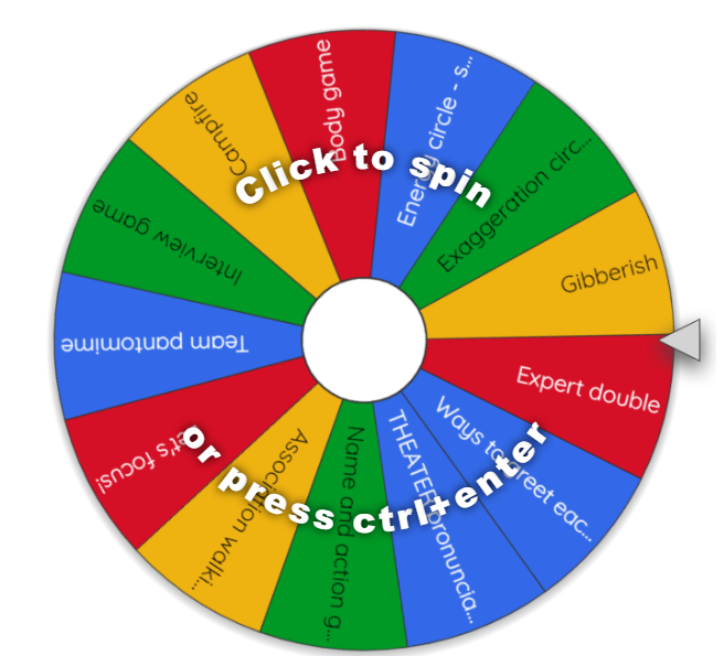 Spin the Wheel game for learning - Alternative View Studios