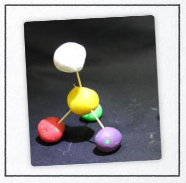 Example 1 - Free dramatization - Edible atom models