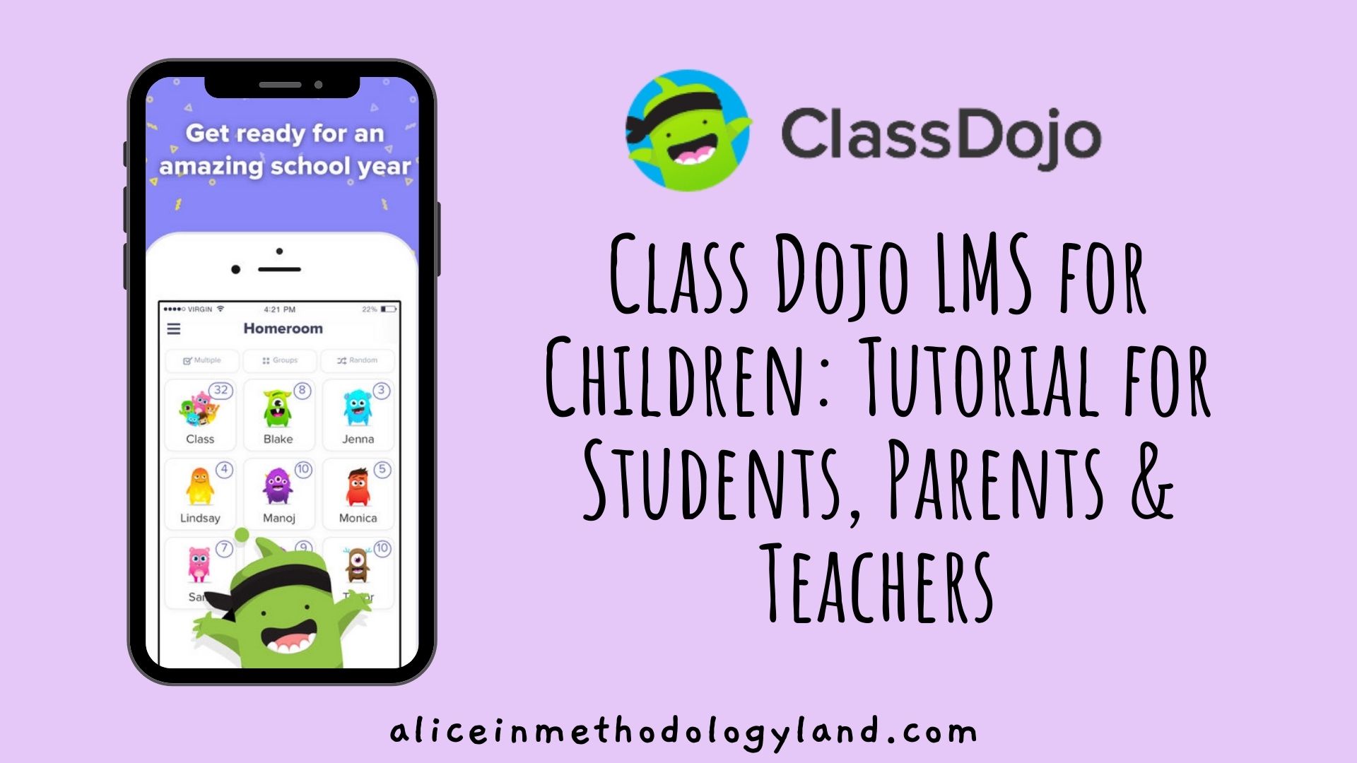 Class Dojo LMS for Children: Tutorial for Students, Parents & Teachers