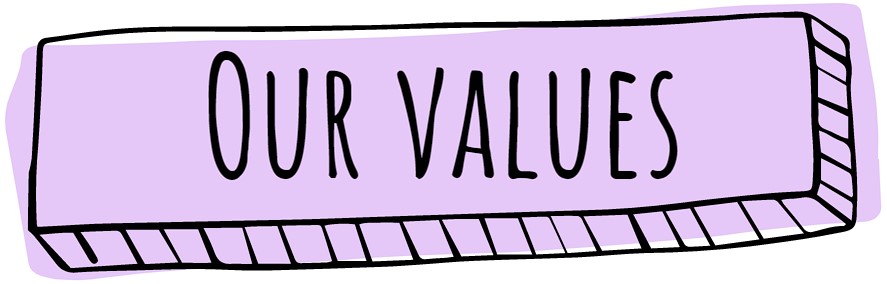 our values as a teacher-led nonprofit