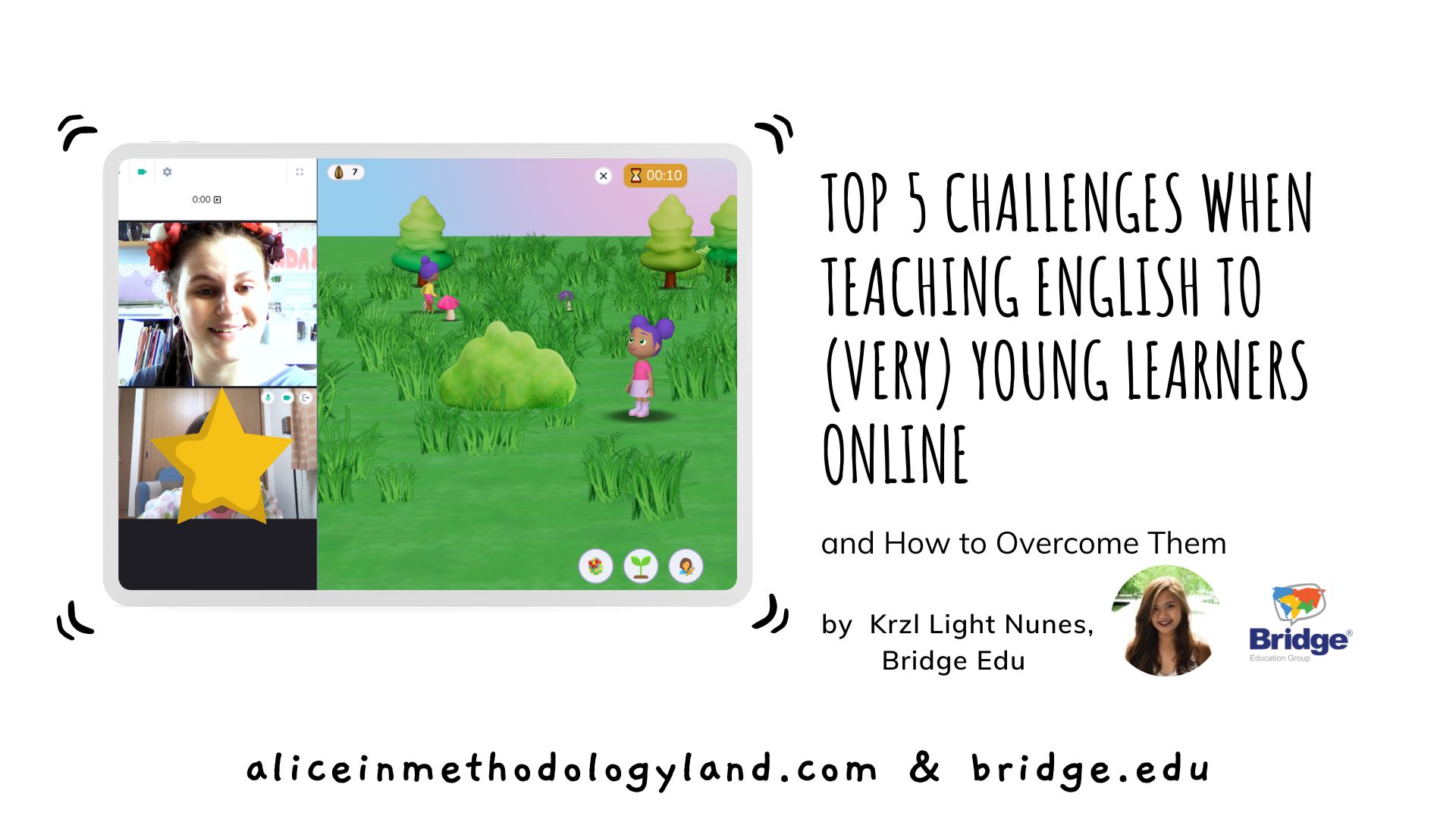 Top 5 Challenges When Teaching English to (Very) Young Learners Online and How to Overcome Them