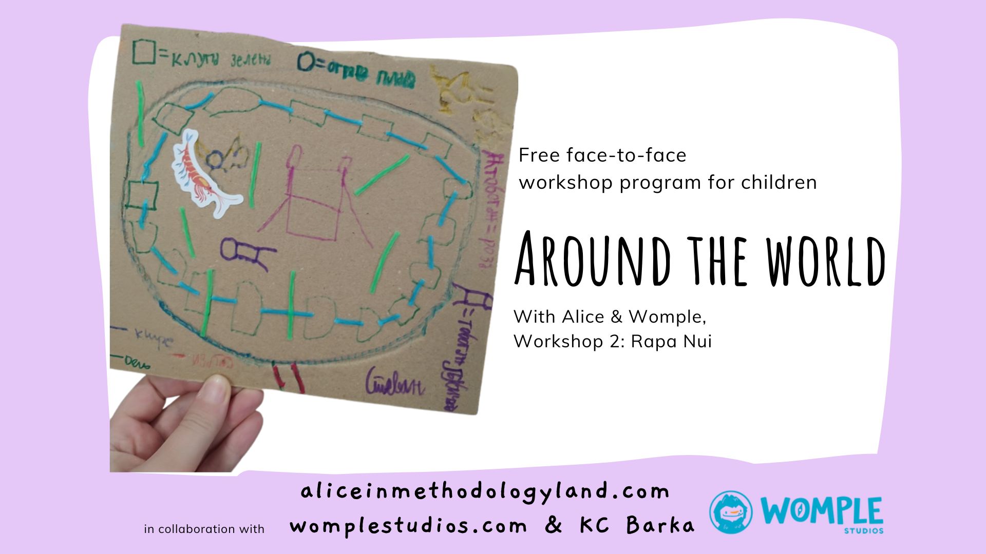 Around the World with Alice & Womple: Workshop reflection 2 – Rapa Nui